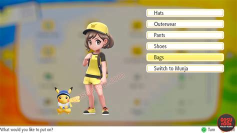 slowbro outfit let's go pikachu|Pokemon Let's Go Clothing Set Locations .